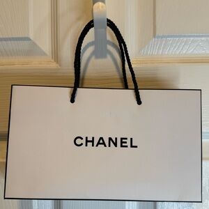CHANEL SHOPPING BAG 5.5” X 9.5” X 2.75”